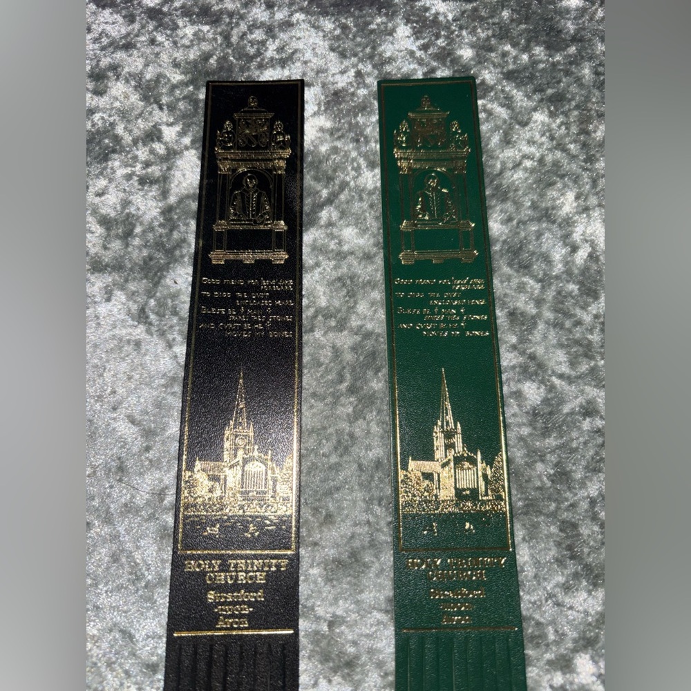 Church Leather bookmark